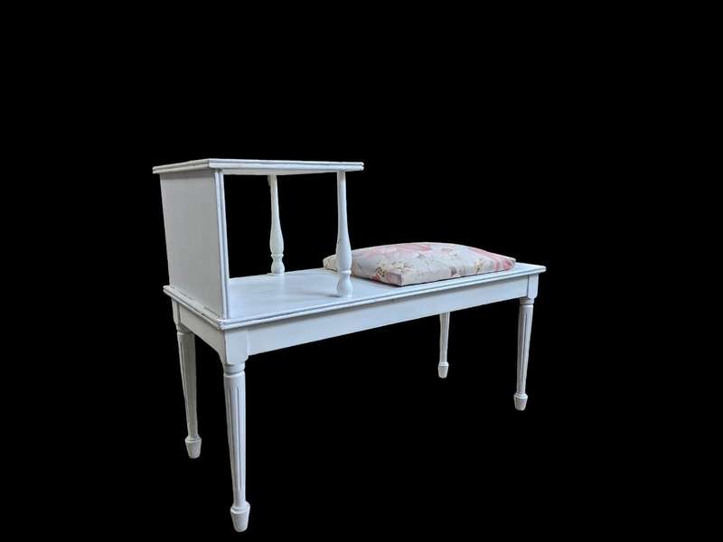 Painted Hartmann and Kepler telephone table