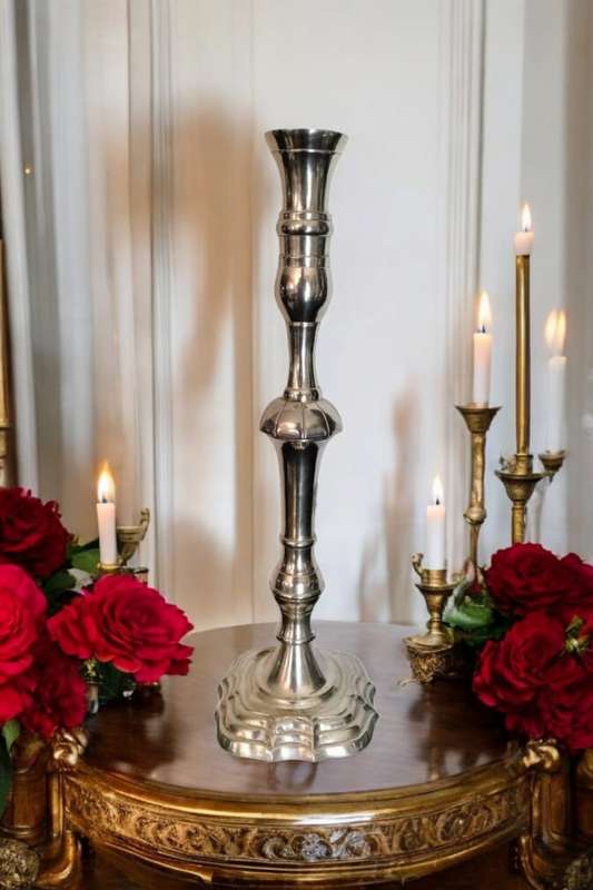 Vintage Silver Plated Candle Stick
