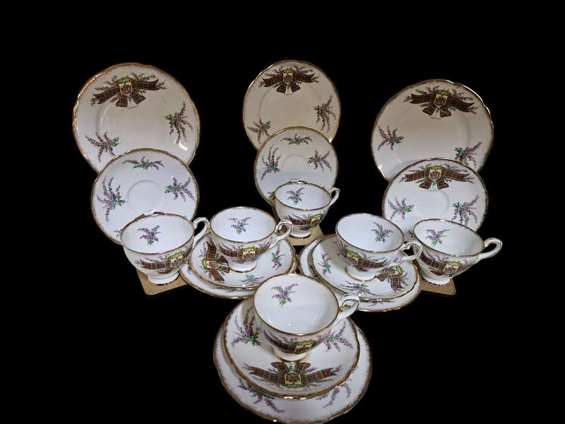Royal Stafford Tartan Series Trio's