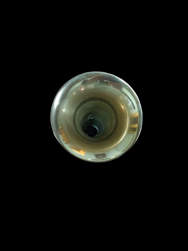 Boho Indian brass vase
