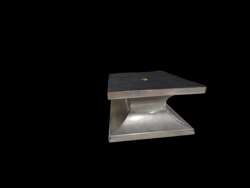 Silver square candle stand