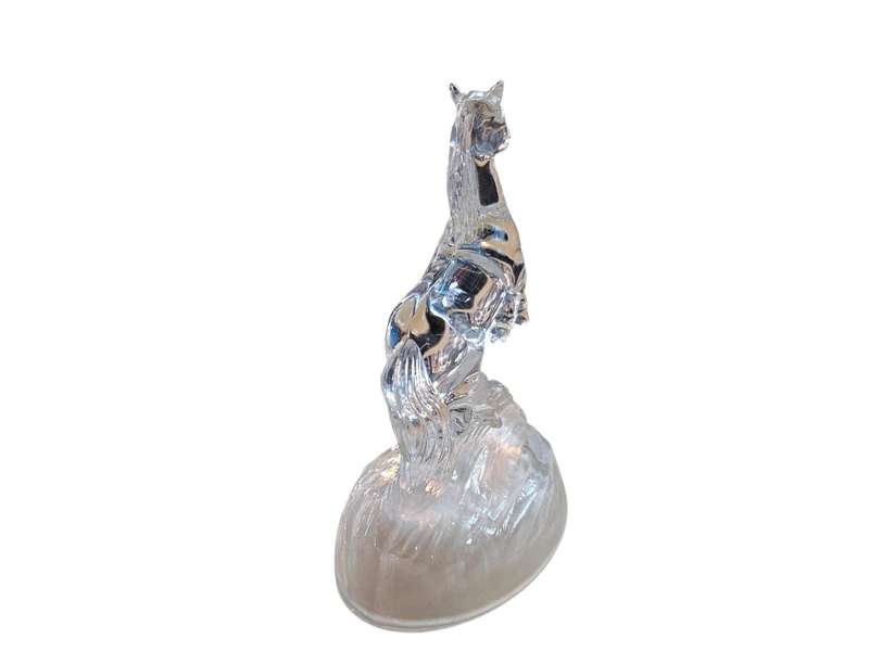 Cristal d'arques Cheval Rearing Horse