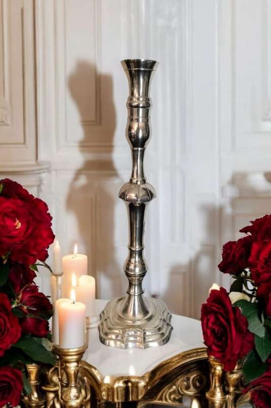 Vintage Silver Plated Candle Stick