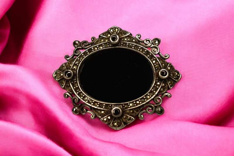 Victorian Mourning Brooch