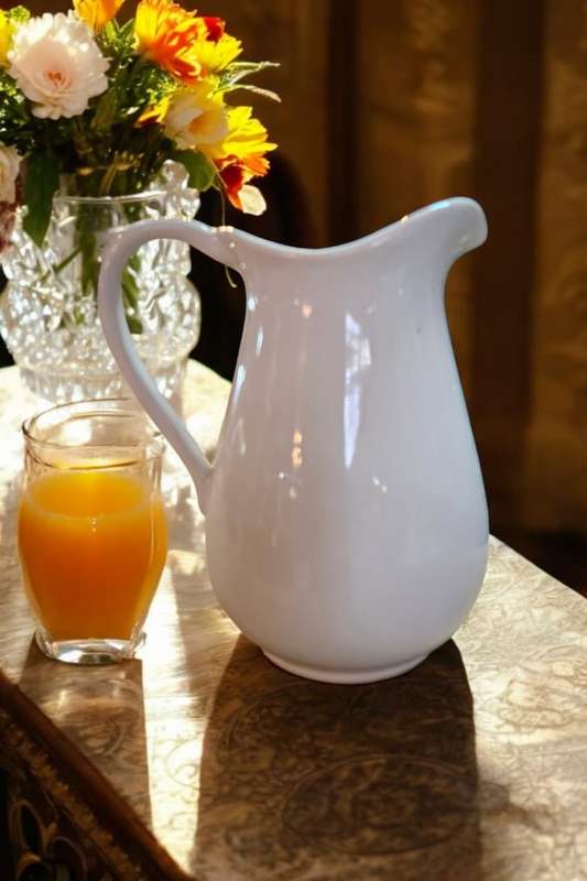 Large porcelain pitcher