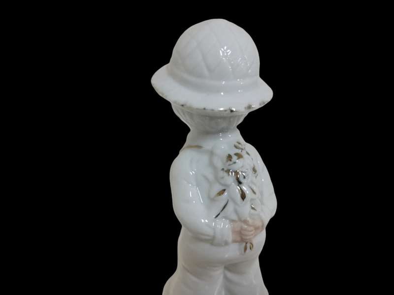 Exquisite Vintage Capodimonte Boy Figurine Crafted in Italy
