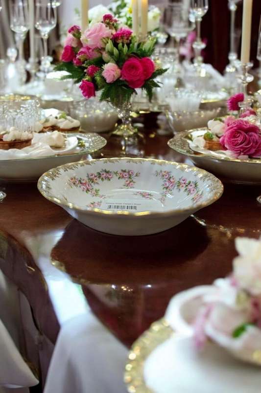 Royal Albert Dimity Rose Fruit Dessert Bowl
