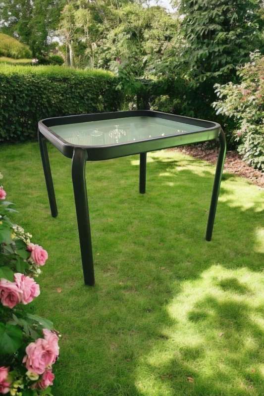 Bistro Glass Side Table