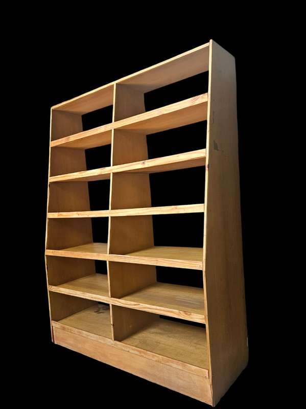 Wooden shelf