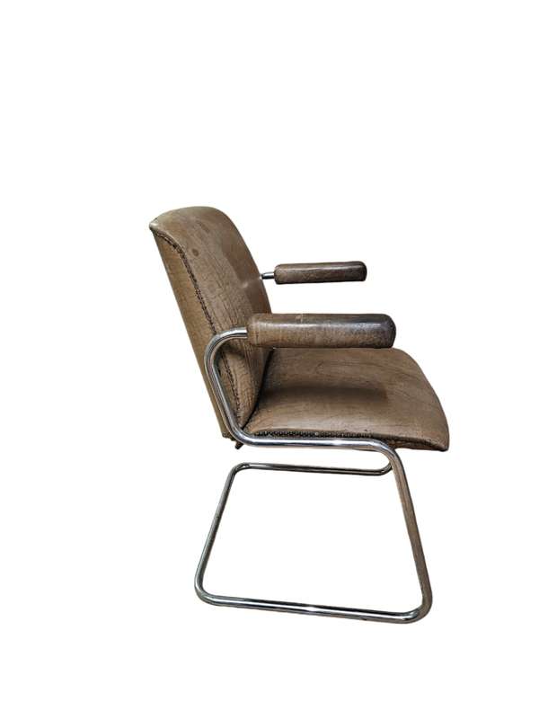 Retro Marcel Breuer Cantilever Style Chair