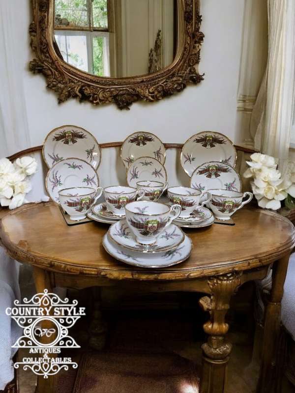 Royal Stafford Tartan Series Trio's