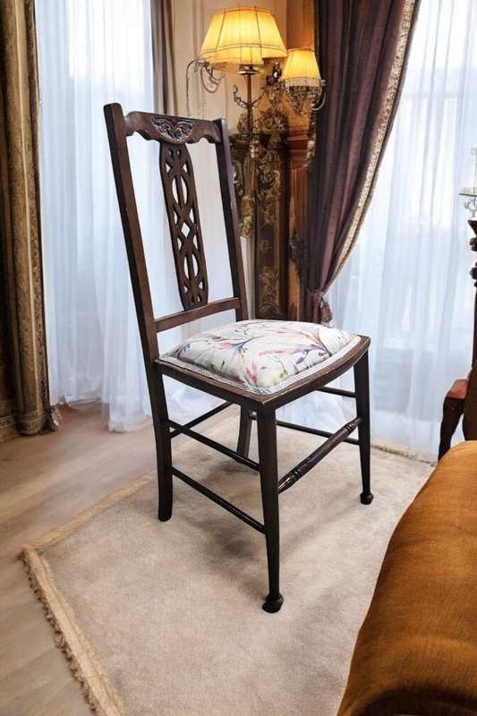 Victorian Carved Single Chair