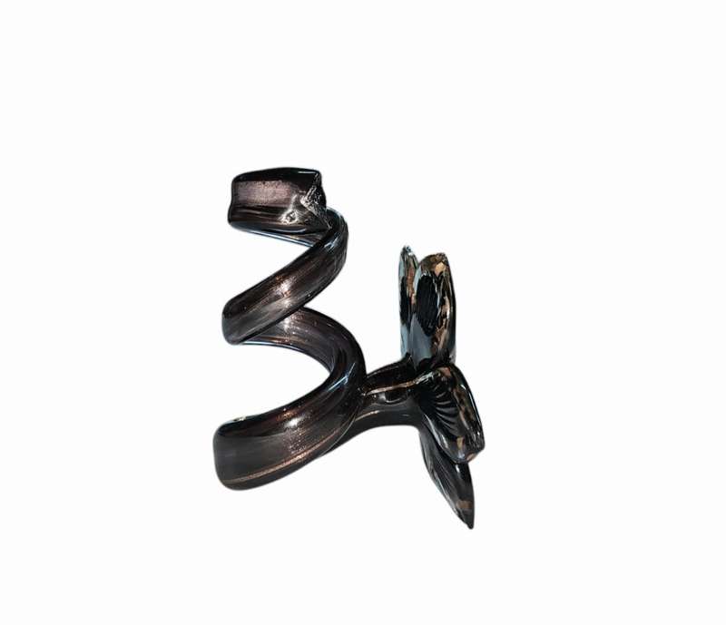 Murano flower candle holder