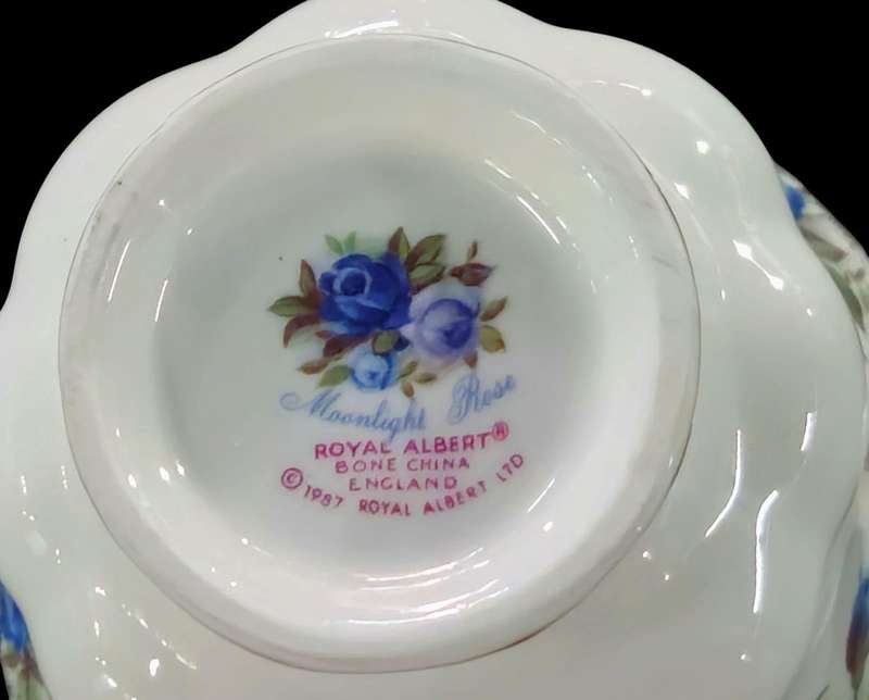 Royal Albert Moonlight Rose 1987 Trio