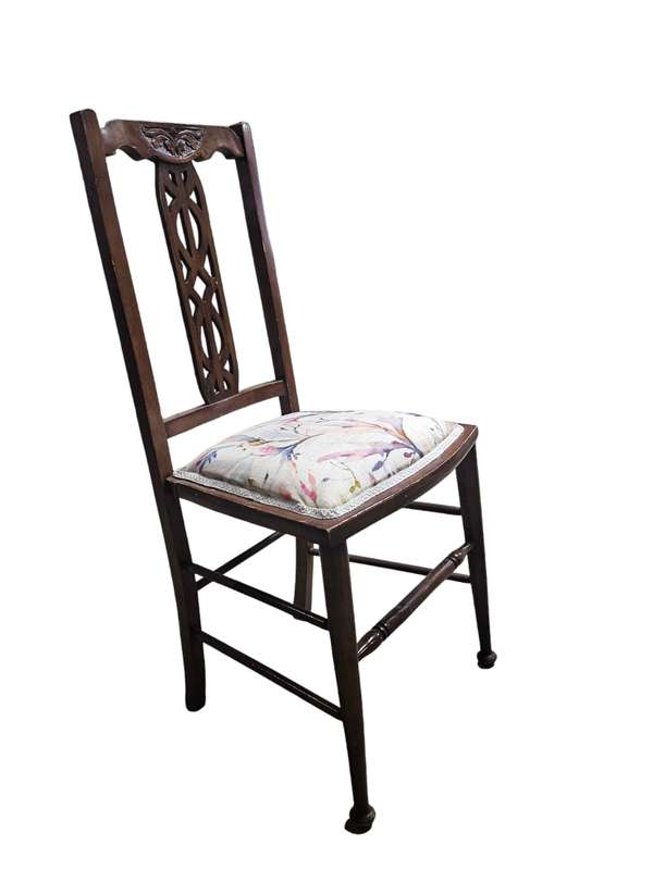 Victorian Carved Single Chair