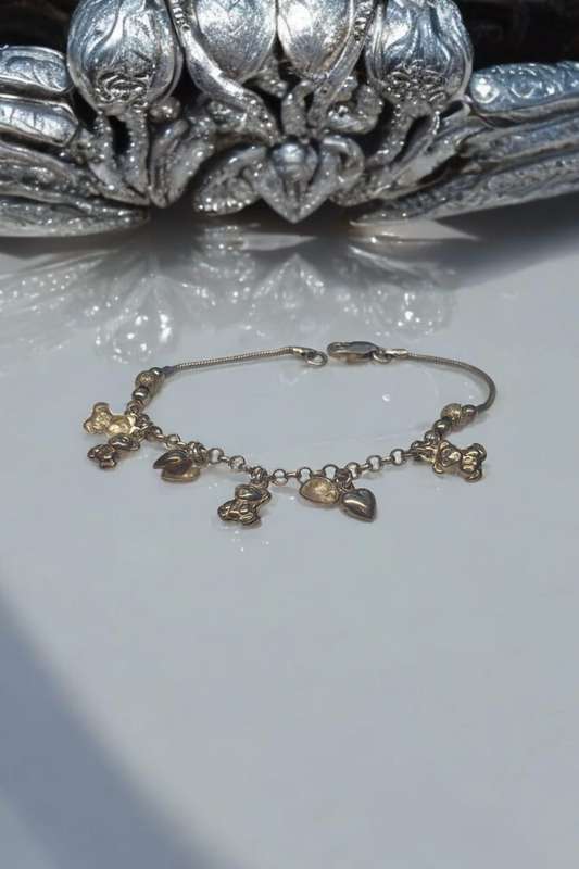 Sterling Silver Bracelet Charm Bracelet