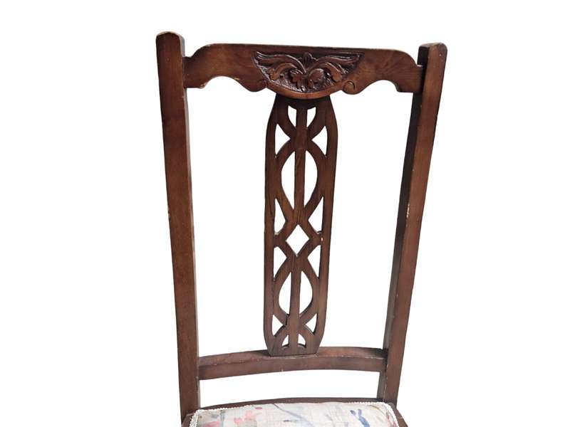 Victorian Carved Single Chair