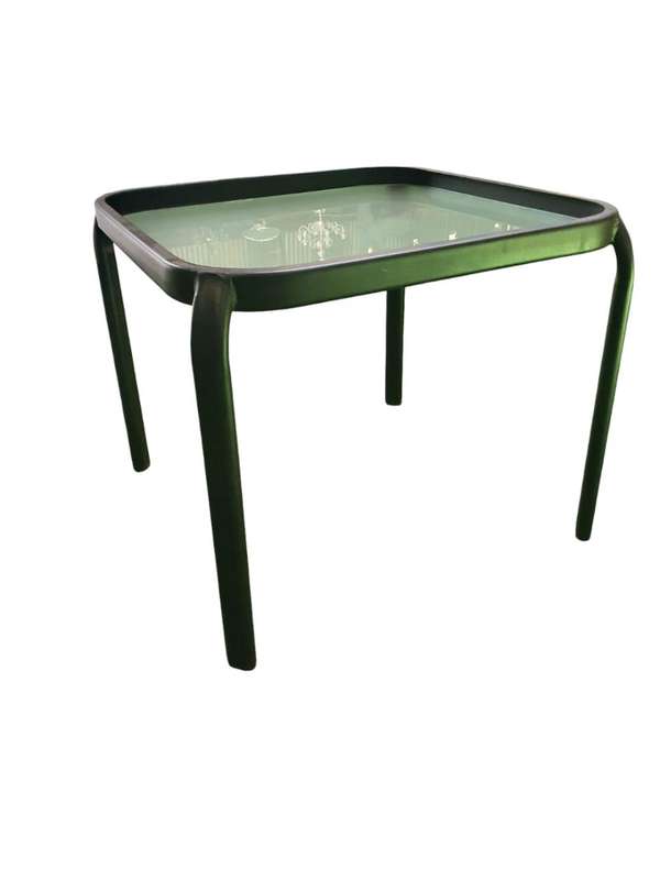 Bistro Glass Side Table
