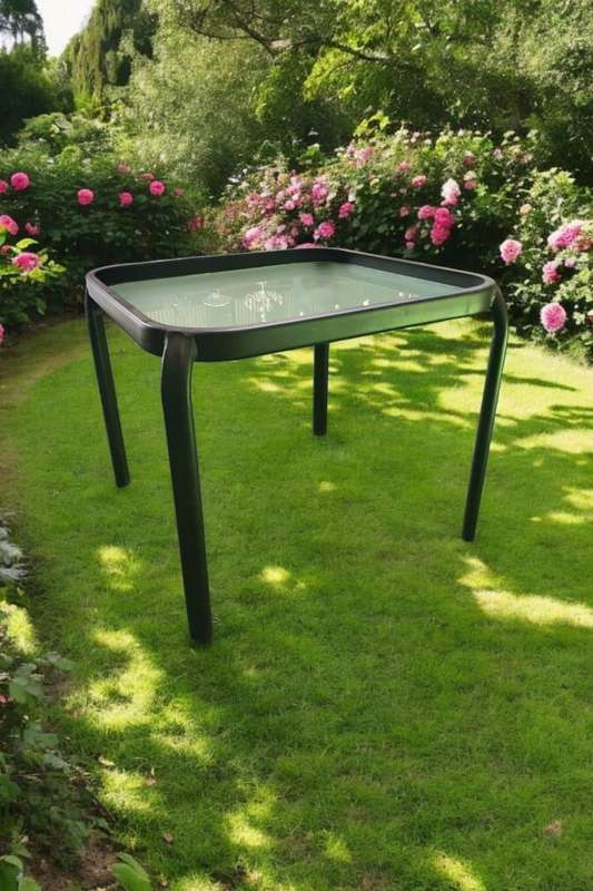 Bistro Glass Side Table