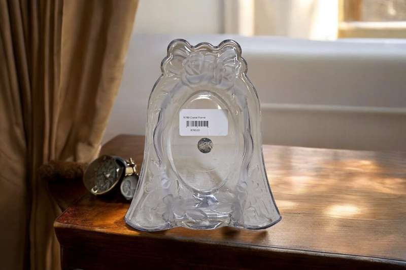 Crystal Bell Shaped Picture Frame