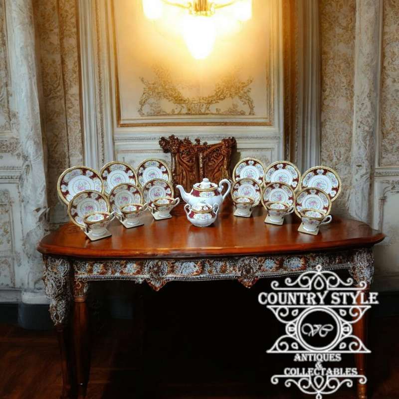 Royal Albert Lady Hamilton 23-piece tea set