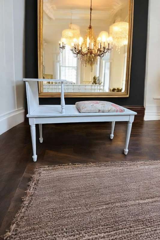 Painted Hartmann and Kepler telephone table