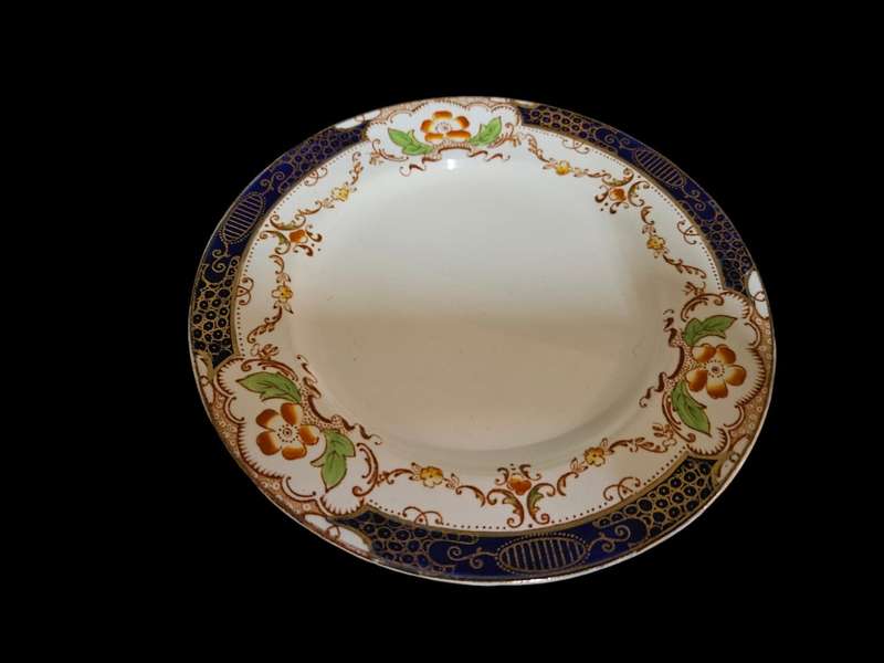 3 Antique Hampton Staffordshire Side Plates