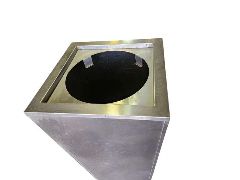 Trapezoid Metal Planter