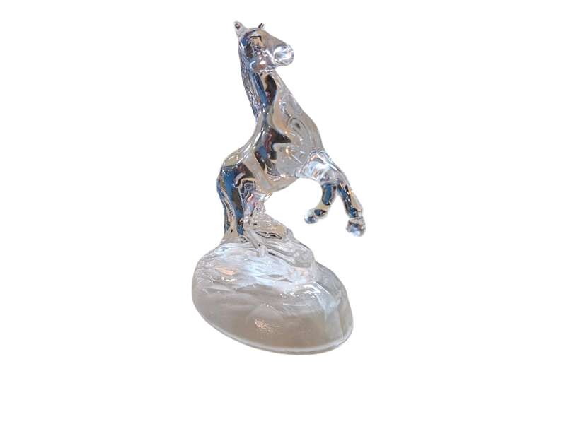 Cristal d'arques Cheval Rearing Horse