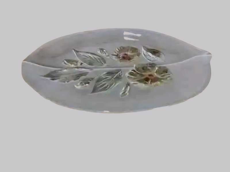 Mikasa Walther Glass Crystal Canape Plate