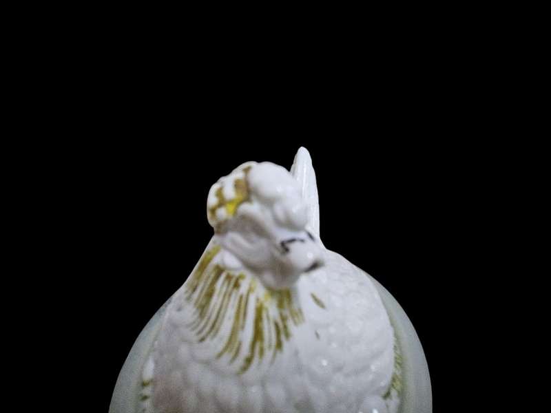 Milk Glass Hen On Nest C1940