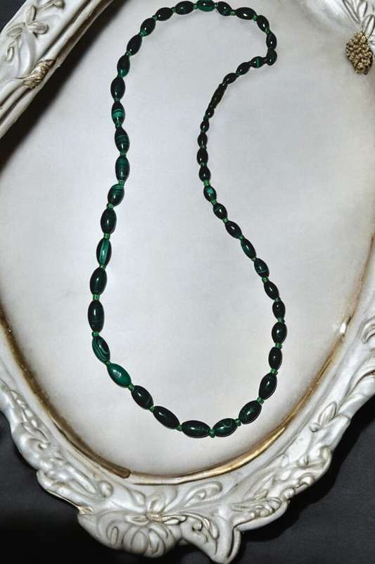 Malachite necklace