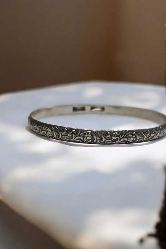 Canadian Silver bangle