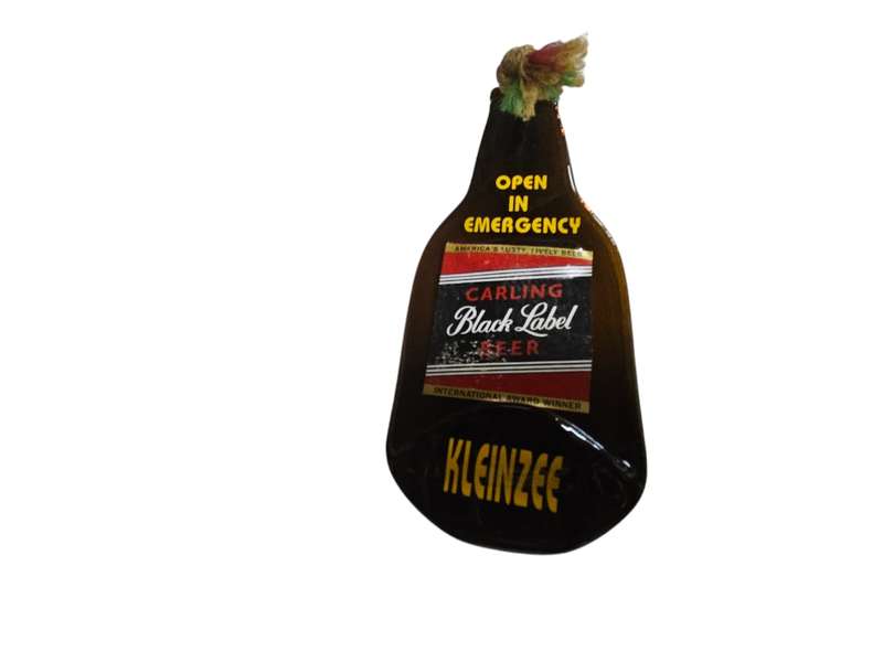 Black Label glass bottle Kleinzee