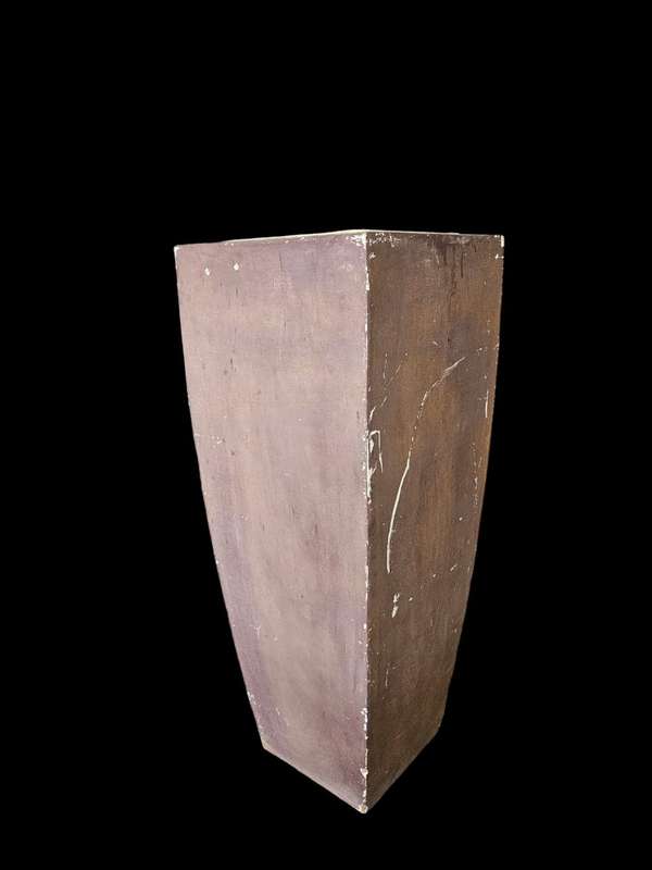 Trapezoid Metal Shabby Chic Planter