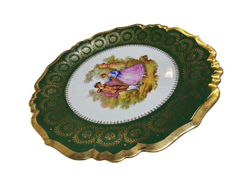Limoges France Jammet Seignolles plate