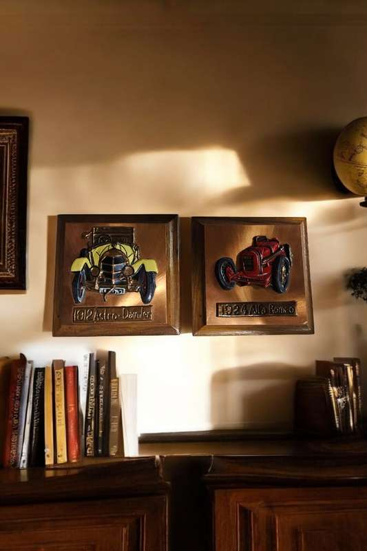 Vintage copper plaques