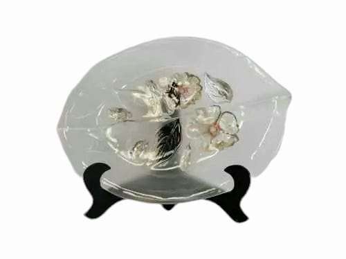 Mikasa Walther Glass Crystal Canape Plate