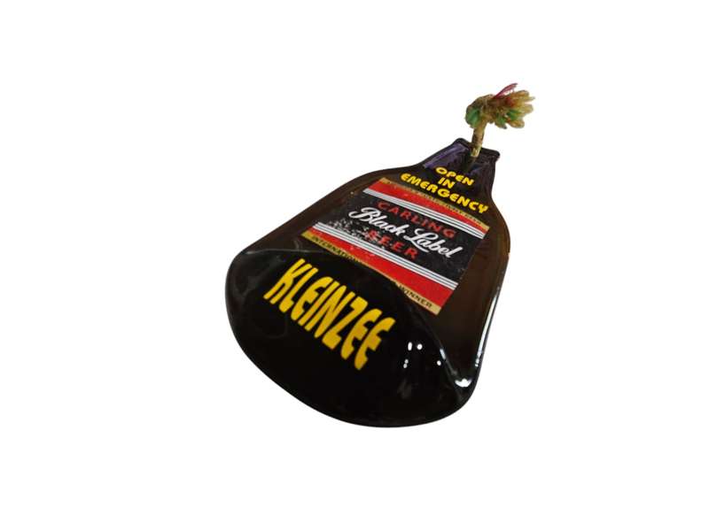 Black Label glass bottle Kleinzee
