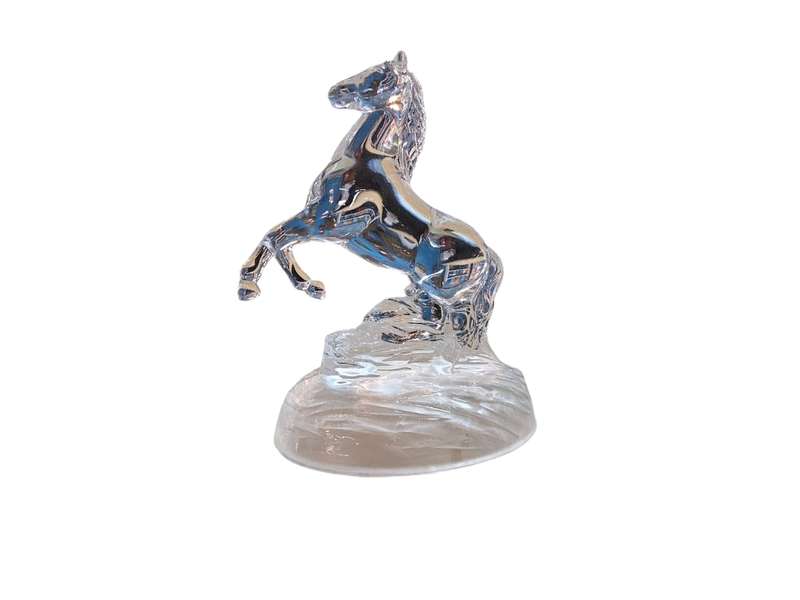 Cristal d'arques Cheval Rearing Horse