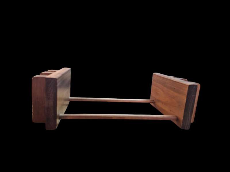 Vintage Wood Book Rack Tabletop