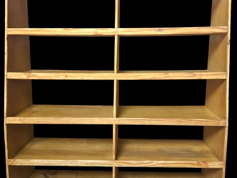 Wooden shelf