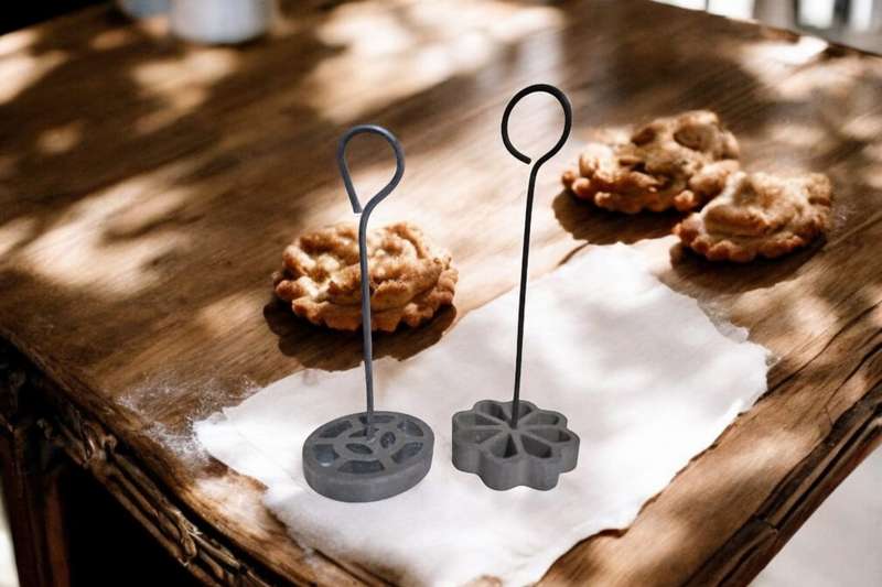 Pair of snackle irons
