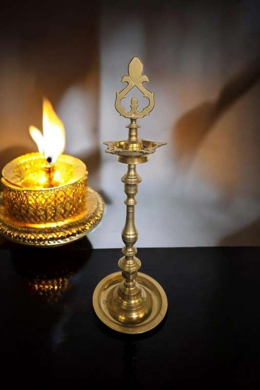 Diwali Festival brass diya