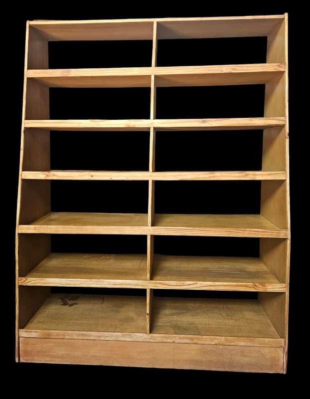 Wooden shelf