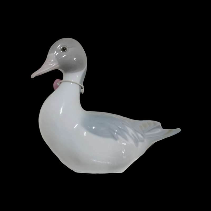LLADRO PINTAIL DUCK GLAZED PORCELAIN FIGURINE # 1057