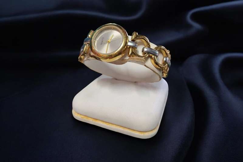 Tempo Gold & Silver Tone Ladies Bracelet Watch T1410L