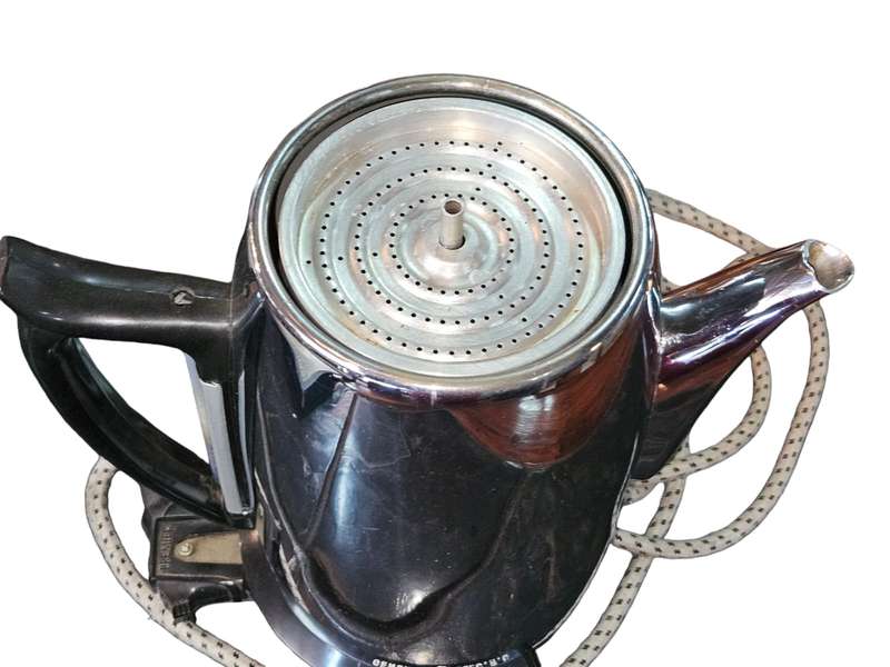 Retro GE General Electric 15P31 Automatic Percolator Coffee Pot with Cord B27