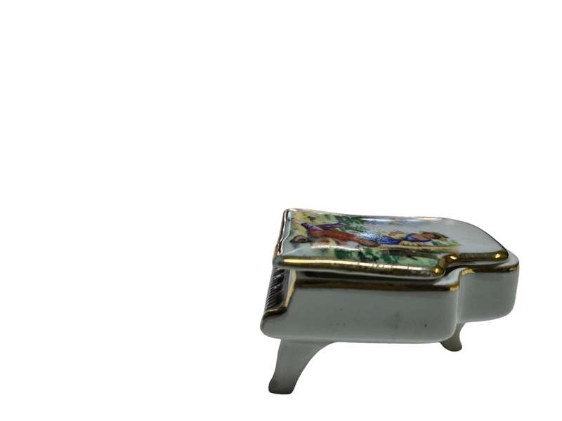 Limoges piano trinket box