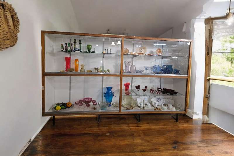 Glass Showcase sliding doors